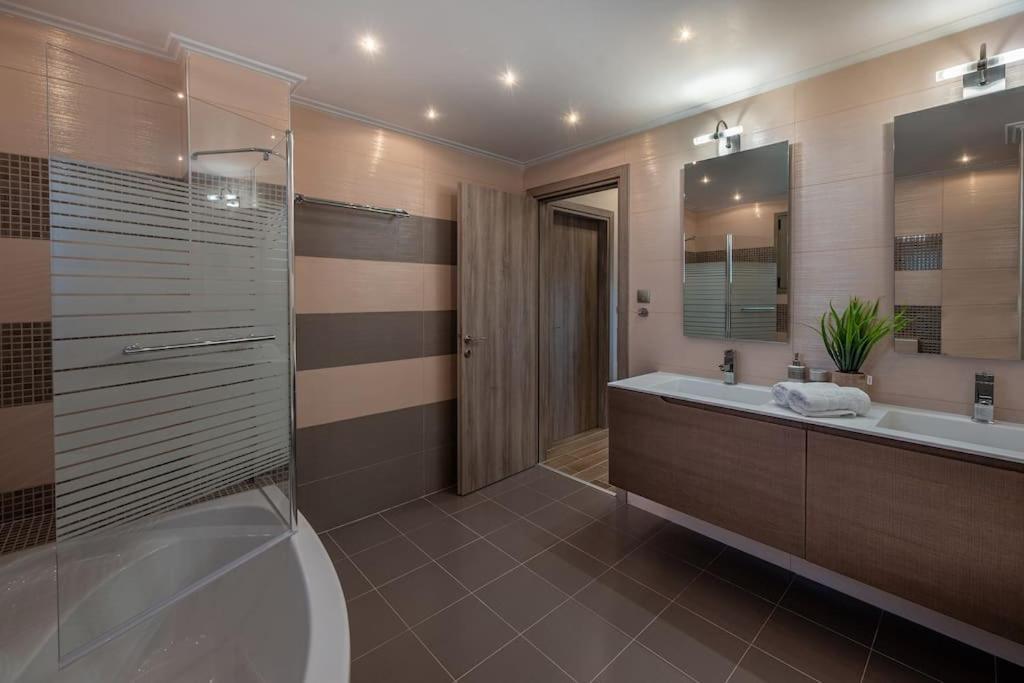 "Aeolos" Luxury Villa Preveze Dış mekan fotoğraf